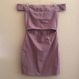 Silence + Noise bodycon cut out dress